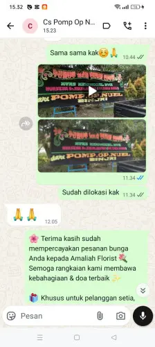 Testimonial Papan Bunga meikarta